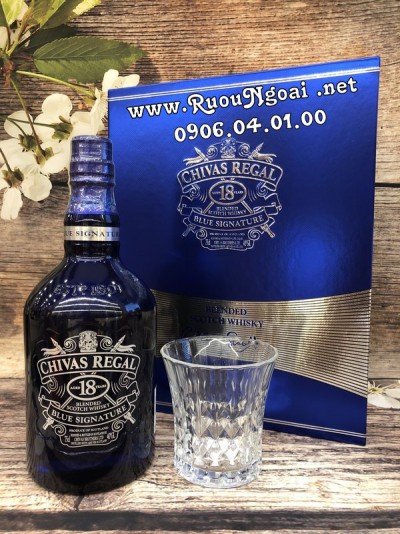 Rượu Chivas 18YO Blue Hộp Quà 2019