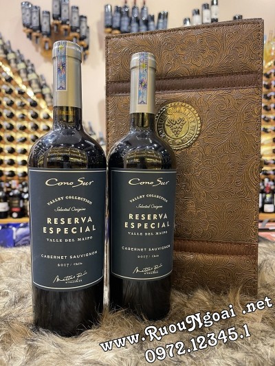 Hộp Quà Tết Rượu Vang Cono Sur Reserva Especial Cabernet Sauvignon