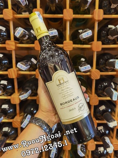 Rượu Vang Pháp Raymond Hurt Bordeaux Merlot-Cabernet Sauvignon