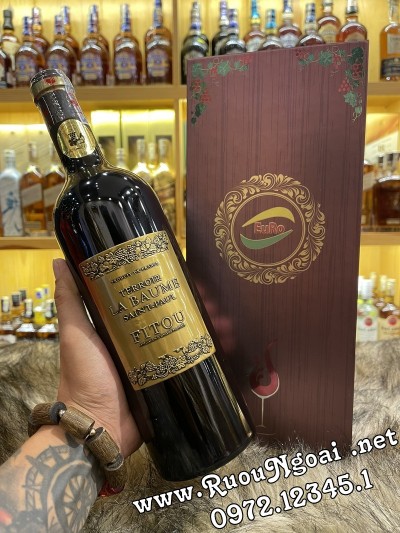 Rượu Vang Pháp Terroir La Baume Sanit - Paul Fitou Hộp Giấy