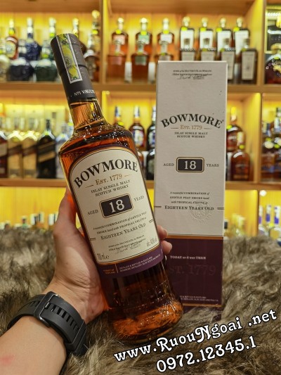 Rượu Bowmore 18YO